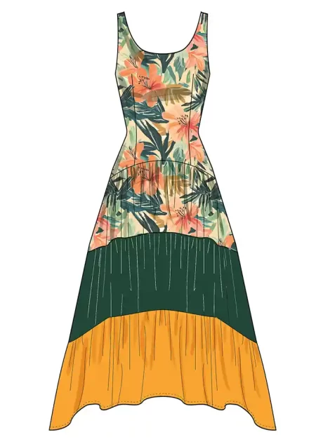 S3129 Misses' Dresses with Petite Lines
