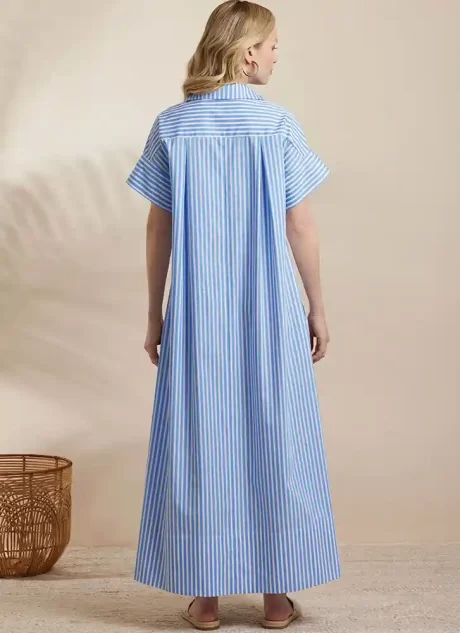 S3130 Misses' Collared Dress in Three Lengths