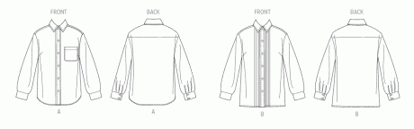 S3136 Misses' and Women's Button Up Shirt