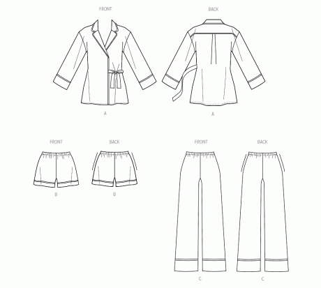 S3143 Misses' Pajamas