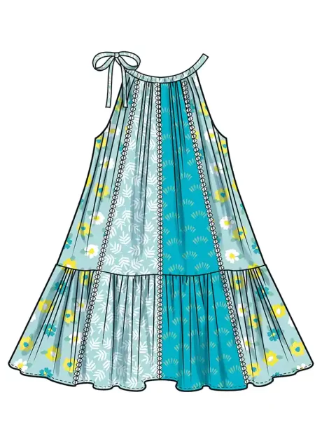 S3146 Children's and Girls' Dresses