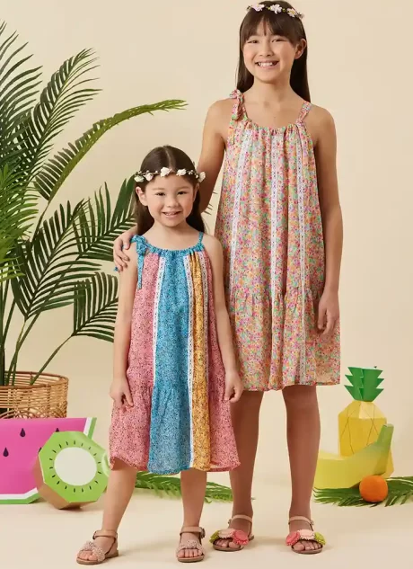 S3146 Children's and Girls' Dresses
