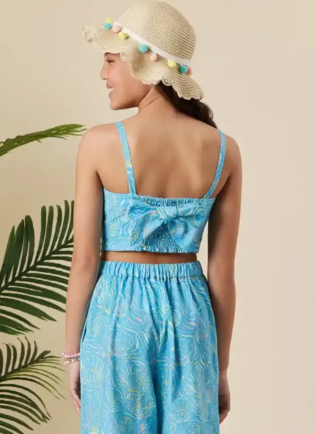 S3149 Girls' Top, Shorts and Pants