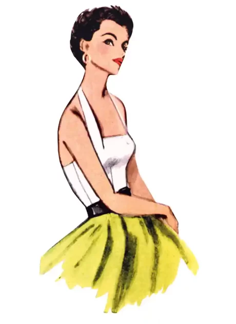 S3152 Misses' Halter and Strapless Bodice