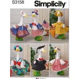 S3158 Clothes for Porch and Lawn Geese