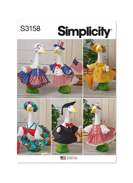 S3158 Clothes for Porch and Lawn Geese