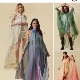 S3161 Misses' Capes