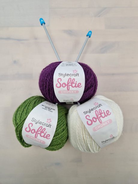 Softie, chunky yarn