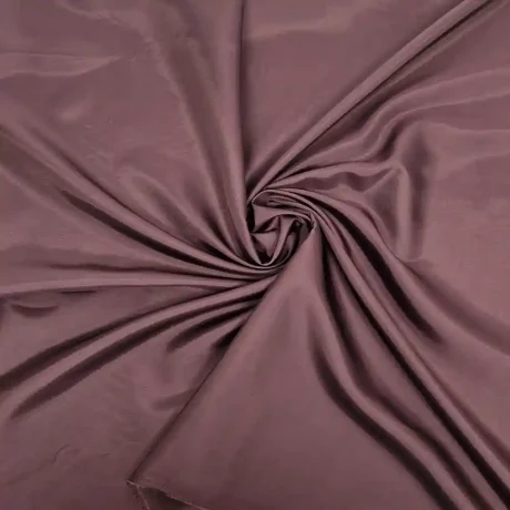 Aubergine coat lining (viscose/acetate mix)
