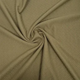 Diamond-patterned stretch jacquard (olive)