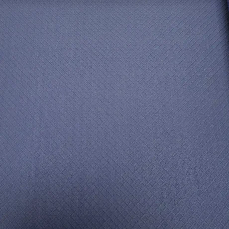 Diamond-patterned stretch jacquard (teal) - Image 2