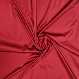 Luxurious duchesse stretch satin (ruby)