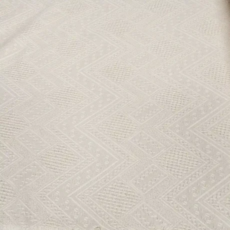 100% cotton jacquard (ecru) - Image 2