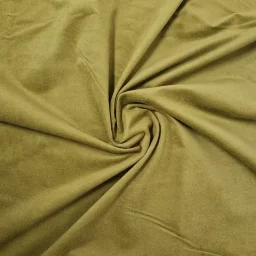 Pear green cotton velvet (non-stretch)