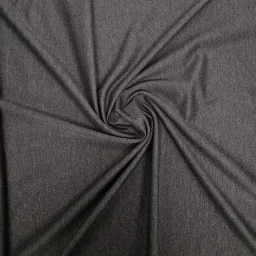 Stretch charcoal twill weave viscose mix