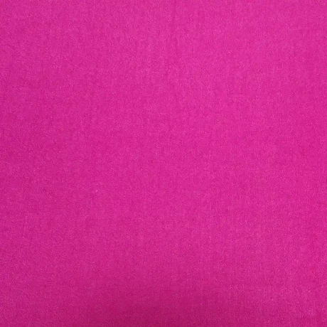 Vibrant cerise pink wool mix Melton coating - Image 2