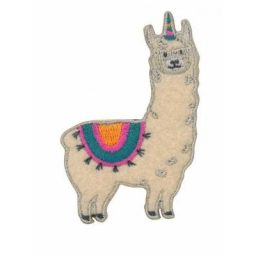 Iron-on Llama patch