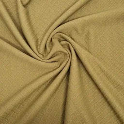 Diamond-patterned stretch jacquard (olive)
