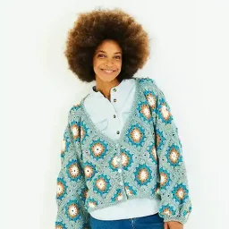 10177 Ladies' Crochet Cardigan & Sweater