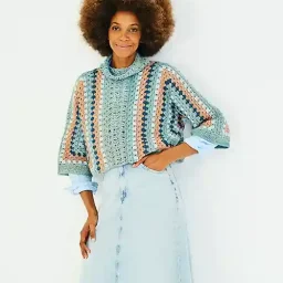 10178 Ladies' Crochet Sweater & Cardigan