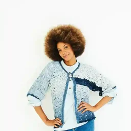 10184 Ladies' Crochet Up and Over Jackets