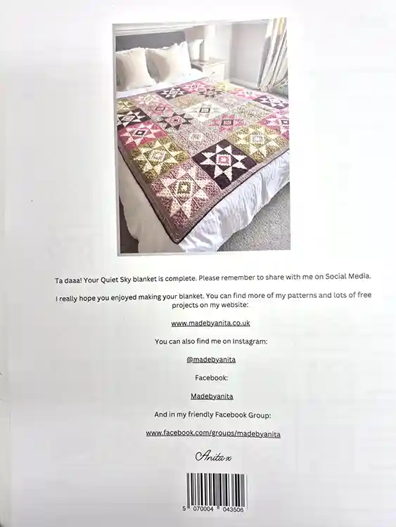 "Quiet Sky" Blanket by Anita Gibney - Image 2