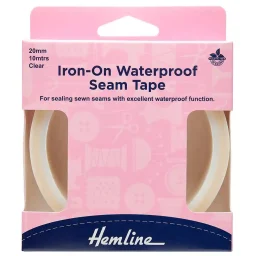 Iron-on Waterproof Tape: 10m x 20mm (Clear)