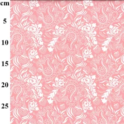 Rose & Hubble 100% cotton poplin “Tulip" (Pink)