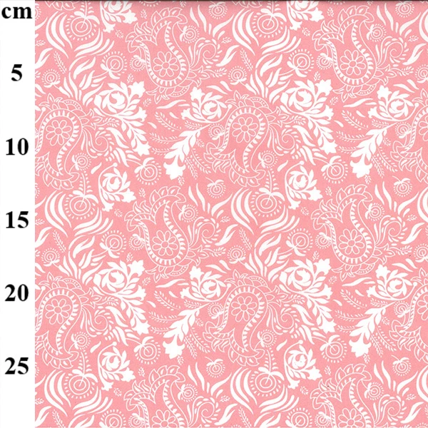Rose & Hubble 100% cotton poplin “Tulip" (Pink)