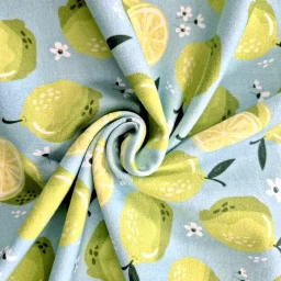 "Luscious Limes", stretch cotton jersey