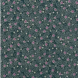John Louden 100% craft cotton "Christmas Cracker" (green)