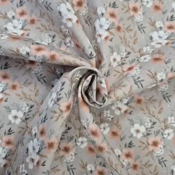 Rose & Hubble 100% cotton poplin "Autumn Florals"