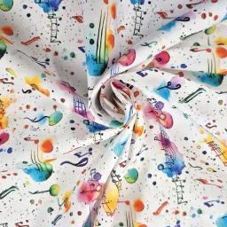 Rose & Hubble 100% cotton poplin "Jazz Man"