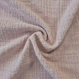 Classic, blush pink textured 100% cotton